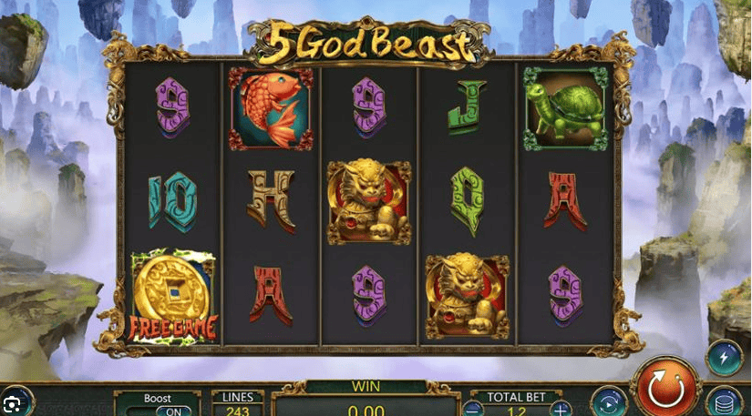 Game slot online 5 God Beast