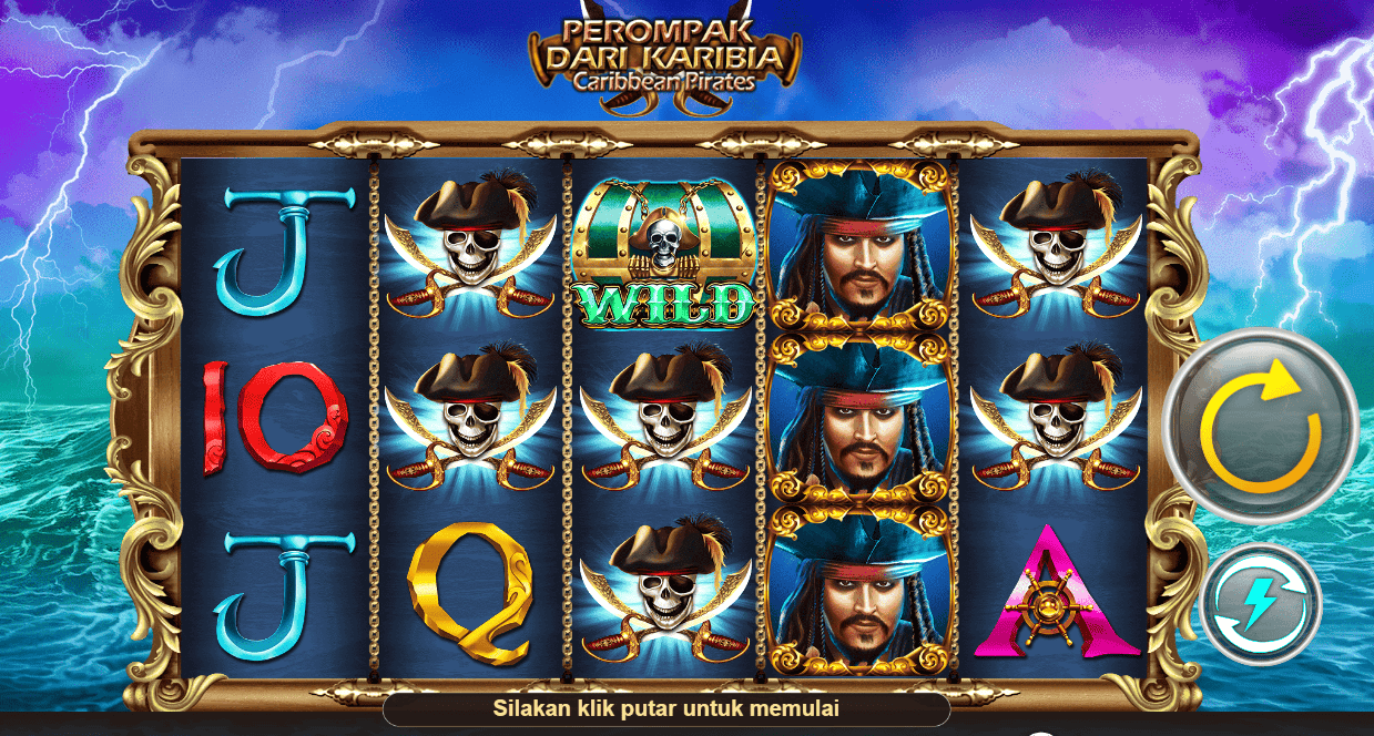 Game slot online Caribbean Pirates